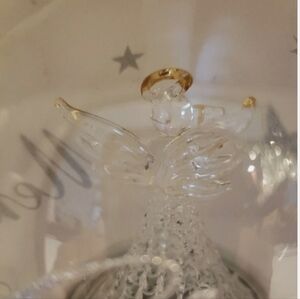Trim a Home Angel Globe Christmas 5" LED Color Changing